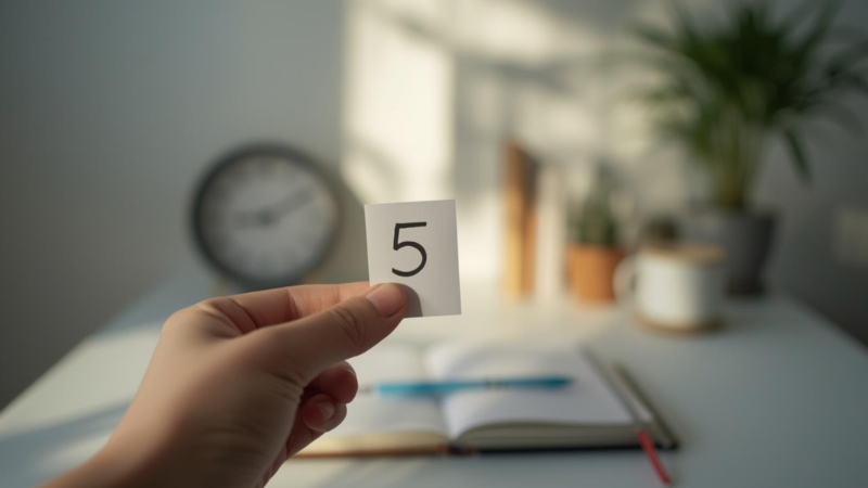 O que significa o número 5? Simbolismo e reflexões