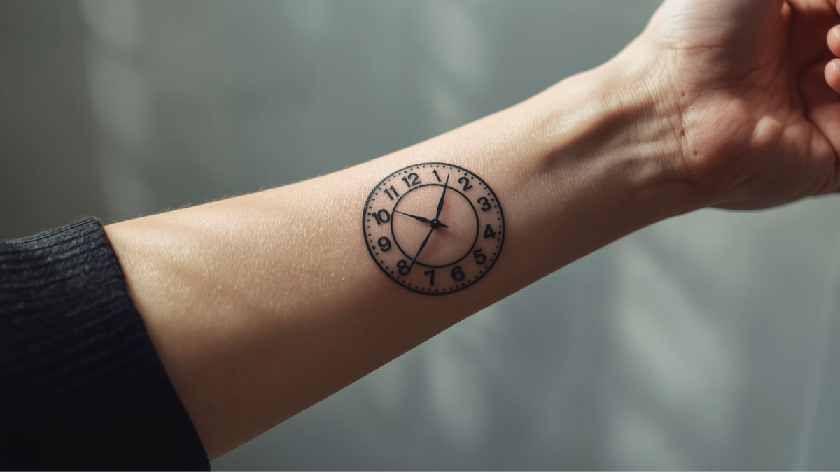 Tatuagem de relógio significado: uma reflexão sobre o tempo e a vida